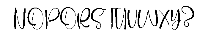 Friend Graduating Font UPPERCASE