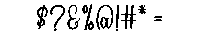 Friend Teacher Font OTHER CHARS