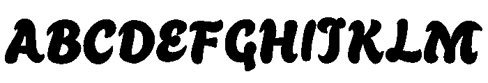 Friend  Wedding Font UPPERCASE