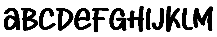 Friend Welcome Font UPPERCASE