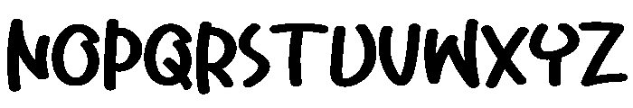 Friend Welcome Font UPPERCASE