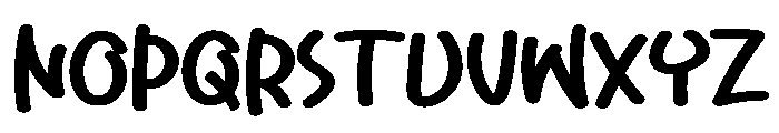 Friend Welcome Font LOWERCASE