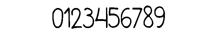 Friendly Handwriting Regular Font OTHER CHARS