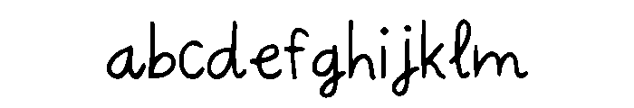 Friendly Handwriting Regular FONT