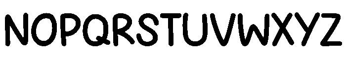 Friendly Kids Font UPPERCASE