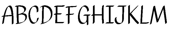 Friendly Marker30 Font UPPERCASE