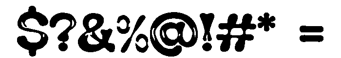Friendly_Retro Font OTHER CHARS