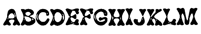 Friendly_Retro Font UPPERCASE