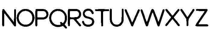 Friendly_Rounded Font UPPERCASE