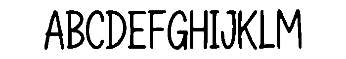Friendly_Script Font UPPERCASE
