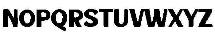 Friendly Slab Font UPPERCASE