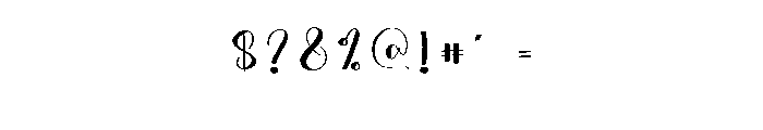 Friendly1 Font OTHER CHARS