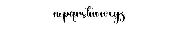 Friendly1 Font LOWERCASE