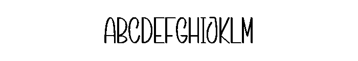 Friends Mistery Font UPPERCASE