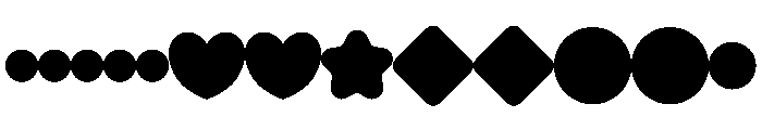 FriendshipBracelet Font UPPERCASE
