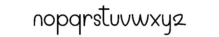 Friendships Font LOWERCASE