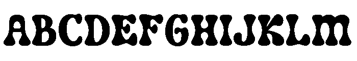 Friezy Regular Font UPPERCASE