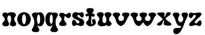 Friezy Regular Font LOWERCASE