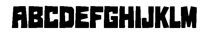 Frighton Font UPPERCASE