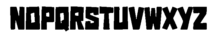 Frighton Font UPPERCASE