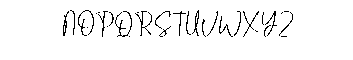 Frindship Font UPPERCASE