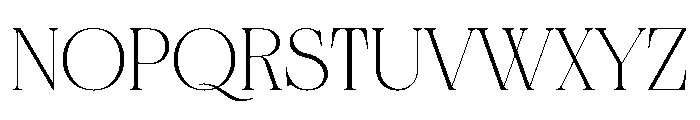 Fringk Font UPPERCASE