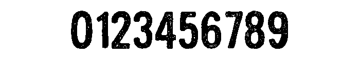 Frisco Press Font OTHER CHARS