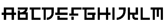 From Busans Font UPPERCASE