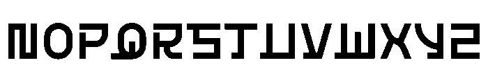 From Busans Font UPPERCASE