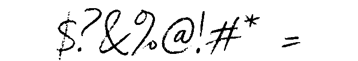 Front Picture Regular Font OTHER CHARS