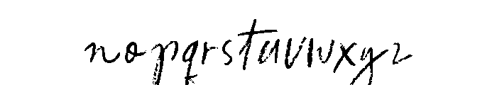 Front Picture Regular Font LOWERCASE