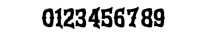 Frontier Hoof Font OTHER CHARS