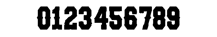 Frontier Outlaw Font OTHER CHARS