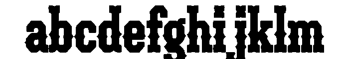 Frontier Outlaw FONT