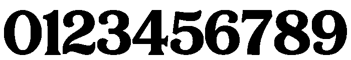 Frontier Serif Regular Font OTHER CHARS