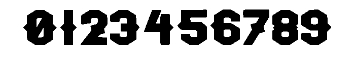 Frontier Western Regular Font OTHER CHARS
