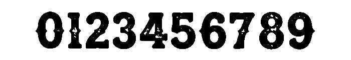 Frontierock Font OTHER CHARS