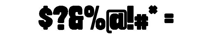 Frontman Show Regular Font OTHER CHARS