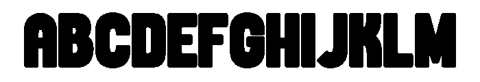 Frontman Show Regular Font UPPERCASE