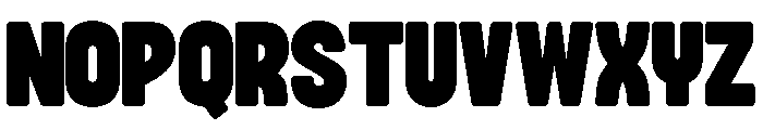 Frontman Show Regular Font UPPERCASE