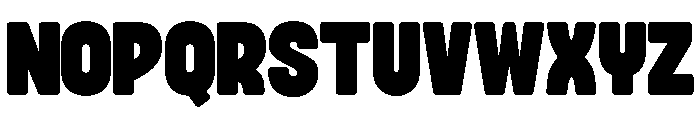 Frontman Show Regular Font LOWERCASE