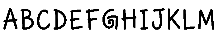 Frontside Font UPPERCASE