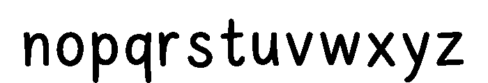Frontside Font LOWERCASE