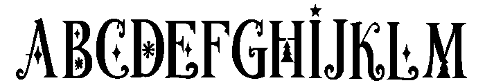 Frostalyn Font UPPERCASE
