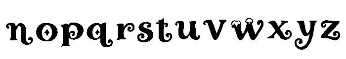 Frostara Font LOWERCASE