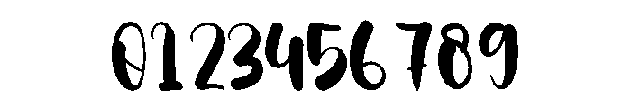 Frosted Display Font OTHER CHARS