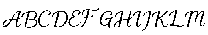 Frosted_Wish Font UPPERCASE