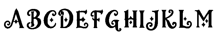 Frosted_Yuletide Font UPPERCASE