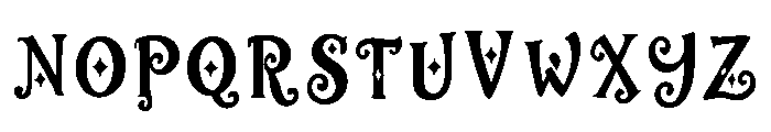 Frosted_Yuletide Font UPPERCASE
