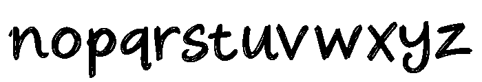 Frostelina Font LOWERCASE